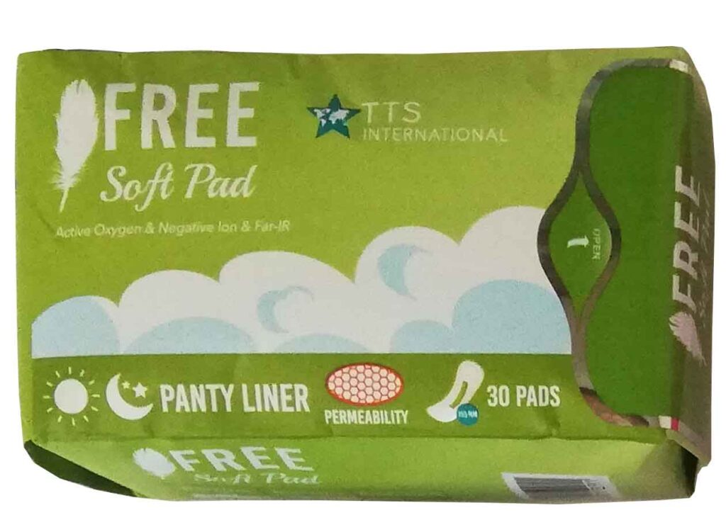 Free Soft Pad Panty Liner Günlük Pad